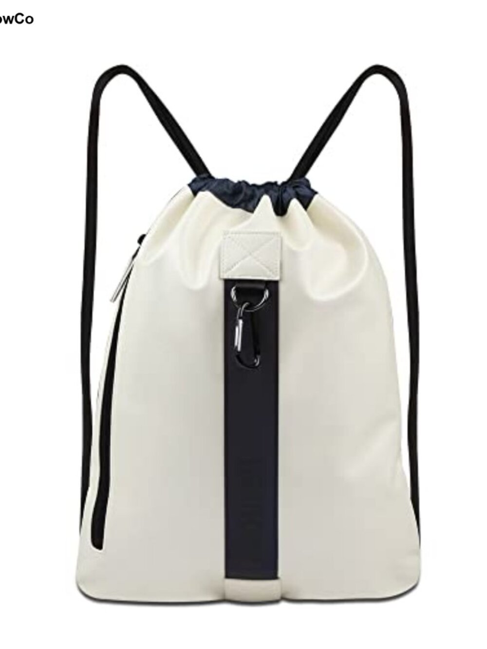 GOX Drawstring Bag Lightweight Polyester Gym Sackpack Reflective Strip
